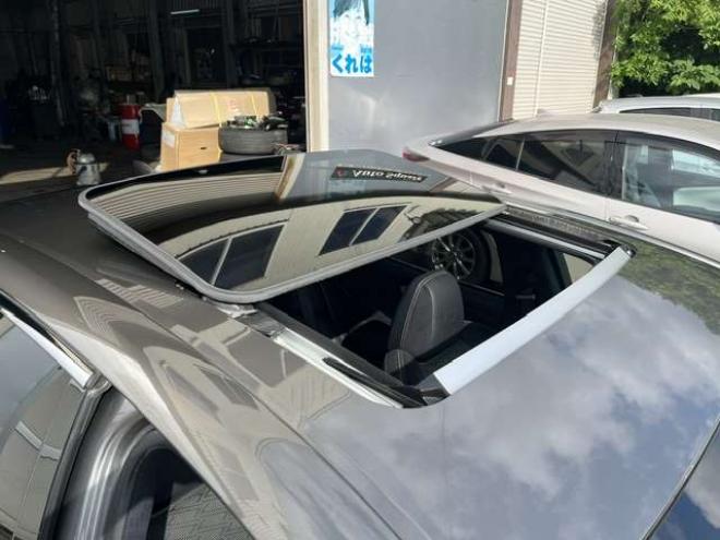 レクサスLS 500h Fスポーツ 4WD　法定12ヵ月点検整備付・本州仕入車両・有償色マンガンラスター・サンルーフ・ブラックレザー・純正エンジンスターター・デジタルインナーミラー・4WD・純正20インチAW・AC100V1500W給電 3500