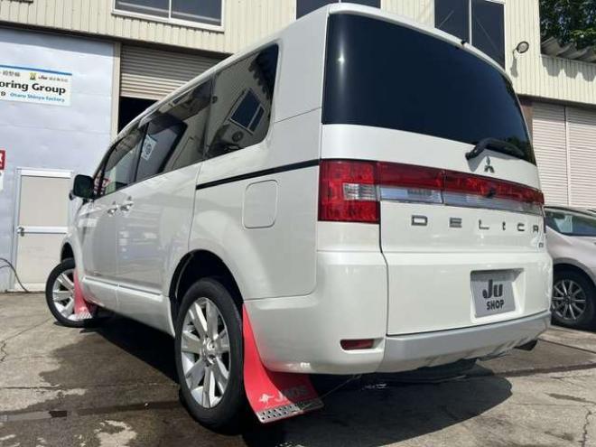 デリカD：5 2.2 D パワーパッケージ ディーゼルターボ 4WD　法定12ヵ月点検整備付・アルパインナビ・フルセグ・バックモニター・アルパイン後席モニター・前後ドラレコ・両側パワースライドドア・クルーズコントロール・シートヒーター・純正エンジンスターター・夏冬タイヤ 2300