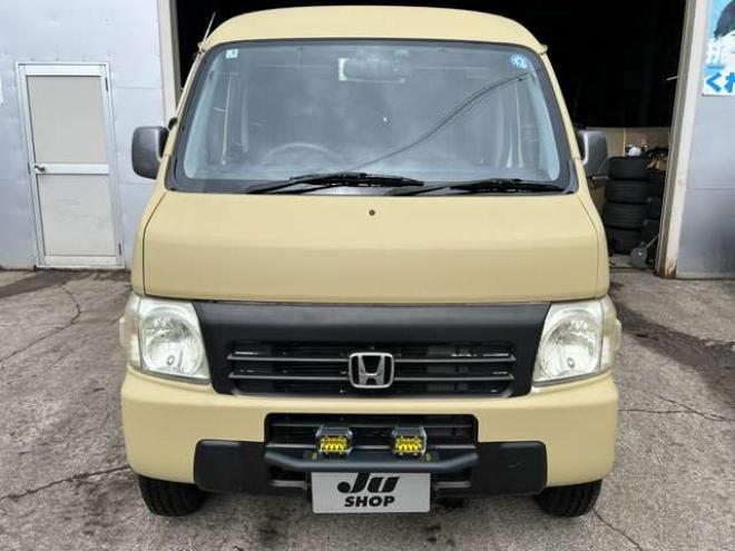 アクティバン SDX　キャンピング仕様車・車中泊仕様・マッドベージュ全塗装・Bluetooth対応社外ナビ・リアモニター・ベッドキット・LED照明・簡易シンク・100V外部電源・車検令和10年5月 2WD 660