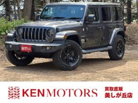 ラングラー　アンリミテッド サハラ 3.6L 4WD　グラナイトグレー　エアコン　クルコン　パワステ　パワーウィンドウ　フロントカメラ　バックカメラ　キーレスエントリー　アルミホイール　ABS　横滑り防止装置　盗難防止装置　フルセグTV 正規輸入車 3600