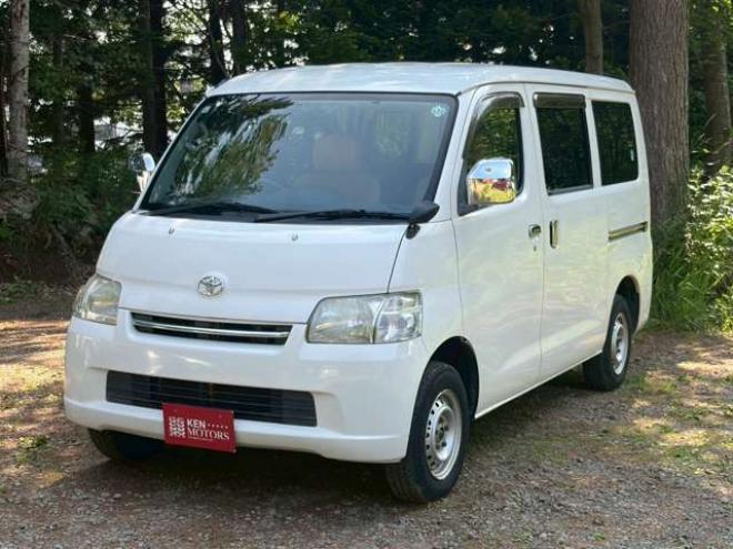 ライトエースバン1.5 DX 4WD　ワンオーナー　パワステ　両側スライドドア　寒冷地仕様　ナビ　ABS　エアコン 1500