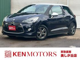 シトロエン　DS3 シック　ETC　エアコン・クーラー　パワステ　パワーウィンドウ　キーレス　ABS 運転席エアバッグ　助手席エアバッグ　サイドエアバッグ　横滑り防止装置　社外ナビ　MTモード付 正規輸入車 2WD 1200