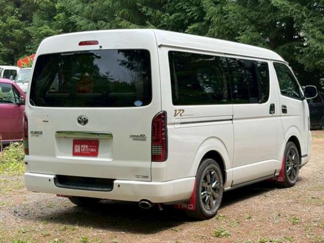 ハイエースバン2.7 スーパーGL プライムセレクション ワイド ロング ミドルルーフ 4WD　ベッドキット　ナビ　TV　バックカメラ　エアコン　ETC　パワステ　パワーウィンドウ　キーレスエントリー　両側スライドドア　盗難防止装置　障害物センサー 2700