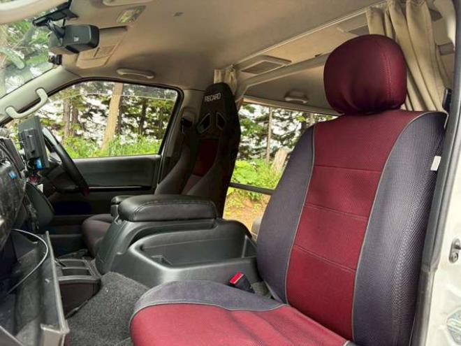 ハイエースバン2.7 スーパーGL プライムセレクション ワイド ロング ミドルルーフ 4WD　ベッドキット　ナビ　TV　バックカメラ　エアコン　ETC　パワステ　パワーウィンドウ　キーレスエントリー　両側スライドドア　盗難防止装置　障害物センサー 2700