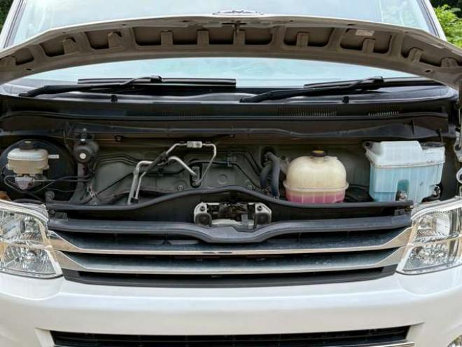 ハイエースバン2.7 スーパーGL プライムセレクション ワイド ロング ミドルルーフ 4WD　ベッドキット　ナビ　TV　バックカメラ　エアコン　ETC　パワステ　パワーウィンドウ　キーレスエントリー　両側スライドドア　盗難防止装置　障害物センサー 2700