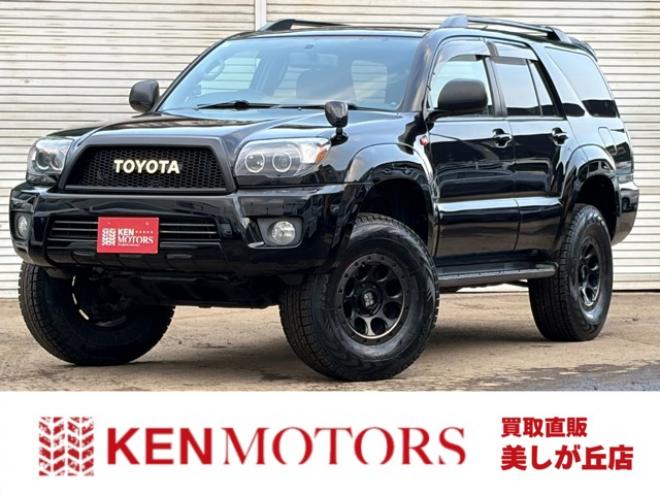 ハイラックスサーフ2.7 SSR-X リミテッド 4WD　社外アルミホイール　リフトアップ　社外ナビ　バックカメラ　ETC　寒冷地仕様　ABS　キーレスエントリー　パワステ　パワーウィンドウ　盗難防止装置　エアコン　ルーフレール 2700
