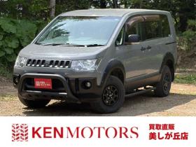 デリカ　D：5 2.4 シャモニー 4WD　両側電動スライドドア　クルーズコントロール　TV　ナビ　バックカメラ　パワステ　パワーウィンドウ　盗難防止装置　横滑り防止装置　キーレスエントリー　寒冷地仕様 2400
