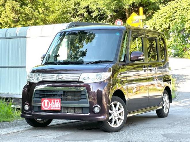 タントカスタムL 4WD タイミングチェーン車　サビ少ない　USBオーディオ HID キーフリー 4WD 660 5Dr