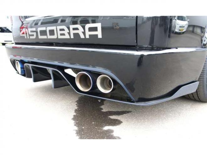 レジアスエース2.8 スーパーGL ダークプライム ロングボディ ディーゼルターボ 4WD　415COBRAオフィシャルコンプリート　ファントムヘッドライトシステム&新作HP-6　18インチホイール&フェイスリフトキット&フルエアロ&フローティングリップ&ローフォルムフェンダー　玄武2インチダウンブロック 2800