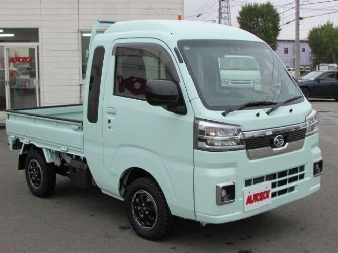 ハイゼットトラック ジャンボ エクストラ 3方開 4WD　純正ナビ/バックカメラ/フルセグTV/スマートアシスト/ETC/ドライブレコーダー/LEDヘッドライト・フォグ/スマートキー/PUSHスタート/アイドリングストップ 660