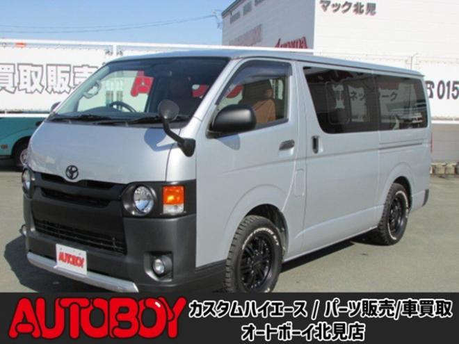 ハイエースバン3.0 スーパーGL ロング ディーゼルターボ 4WD　415SAFARI丸目ヘッドライトシステム/415SAFARI　フロントリップ/415COBRAベッドキット/BADRUKER16インチAW/オープンカントリーR/T/両側スライドドア/4WD 3000