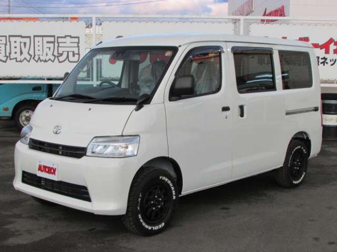 タウンエースバン1.5 GL 4WD　登録済未使用車/スマートアシスト/LEDヘッドライト/MAD CROSS14インチホイール+ジオランダーX-AT/キーレス/アイドリングストップ/ディスプレイオーディオ 登録済未使用車 1500