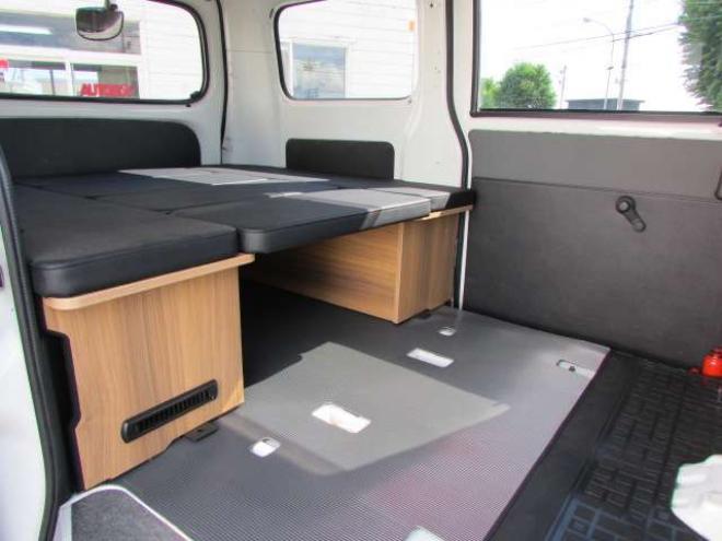 タウンエースバン1.5 GL 4WD　5速MT/ドライブレコーダー/社外ナビ/フルセグTV/ブルートゥースオーディオ/ベッドキット/キーレス/両側スライドドア/リヤフォグ 1500