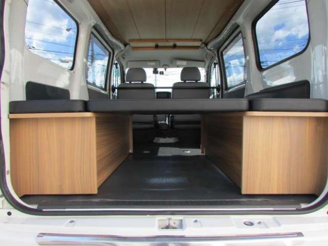 タウンエースバン1.5 GL 4WD　5速MT/ドライブレコーダー/社外ナビ/フルセグTV/ブルートゥースオーディオ/ベッドキット/キーレス/両側スライドドア/リヤフォグ 1500