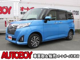 ルーミー　1.0 カスタム G S 4WD　両側パワースライドドア/純正ナビ/フルセグTV/バックカメラ/プリクラッシュセーフティー/クルーズコントロール/LEDヘッドライト・フォグ/純正エンジンスターター/スマートキー/PUSHスタート 1000