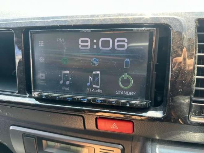 ハイエースバン2.7 スーパーGL ダークプライム ワイド ミドルルーフ ロングボディ 4WD　Pスタート スマートキー 両側スライドドア　OPLEDヘッドライト Fフォグ ハーフレザーシート AC100V ベンチシート　ベッドキット リアクーラー ヒーター ステアリングスイッチ ディスプレイオーディオ　Bluetooth 2700