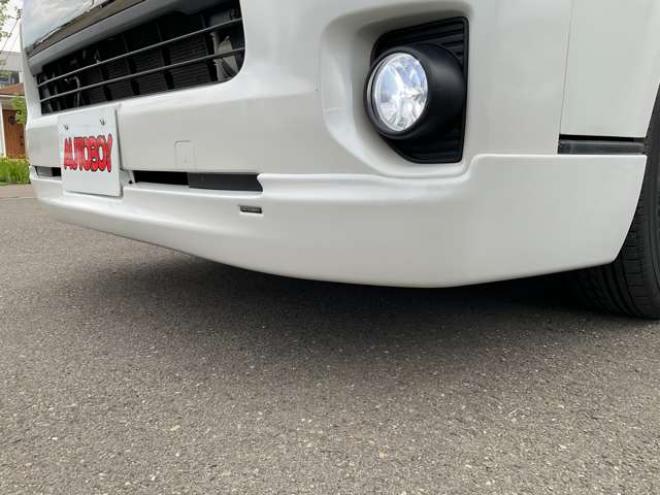 レジアスエース2.8 スーパーGL ダークプライムII ロングボディ ディーゼルターボ 4WD　415COBRA　クリーンルック3フロントスポイラー　バッドラッカーIII17インチAW　ヨコハマPARADA215/60R17　両側パワースライドドア　ETC バックカメラ　フリップダウンモニター　寒冷地仕様　リアヒーター&クーラー 2800