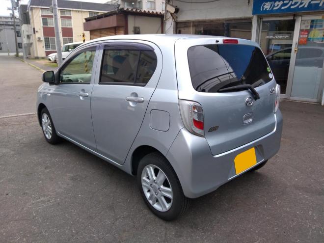 ミライースXF SA 4WD ABS　キーレス　アイドリングストップ　衝突被害軽減ブレーキ　横滑り防止装置　ナビTV　リモコンスターター　電動格納ミラー　ドアバイザー　夏冬タイヤ付　車検令和10年8月　保証1年付(保証条件有) 4WD 660 5Dr