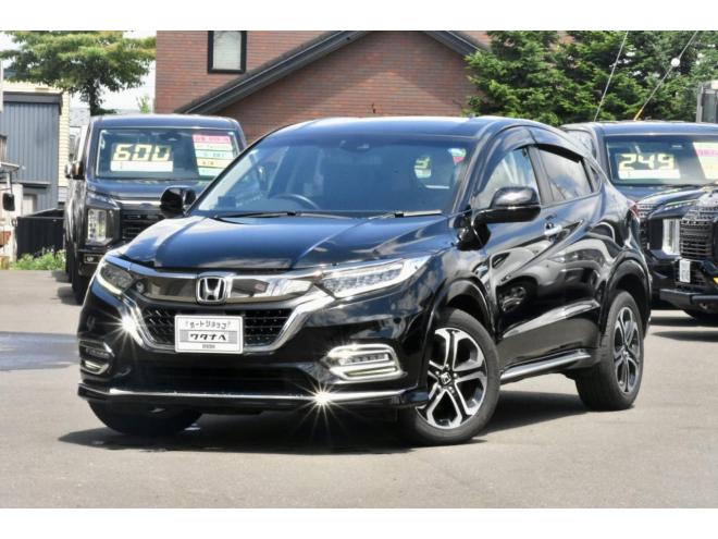 ヴェゼルハイブリッドZ ホンダセンシング　４ＷＤ　ワンオーナー　夏／冬タイヤ付　フリップダウンモニター