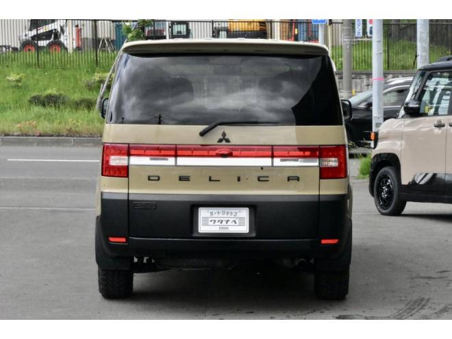 デリカD:5 　４ＷＤ　Gパワー　本州仕入　サンドベージュ　社外アルミ／タイヤ　社外ナビ／フリップダウンモニター　ＥＴＣ
