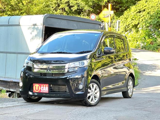 eKカスタムG 4WD エンジンスターター　フルセグナビ　バックカメラ　HID ETC  4WD 660 5Dr