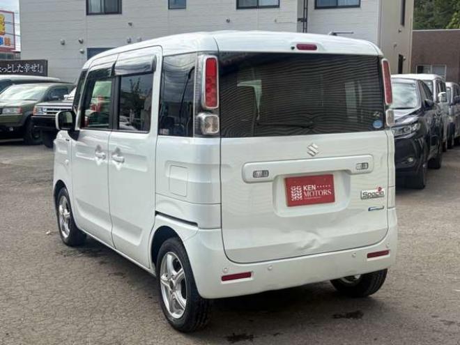 スペーシアハイブリッド X 4WD　レーダーブレーキサポート　両側パワスライドドア　社外ナビ　地デジ　シートヒーター社外エンジンスターター 660