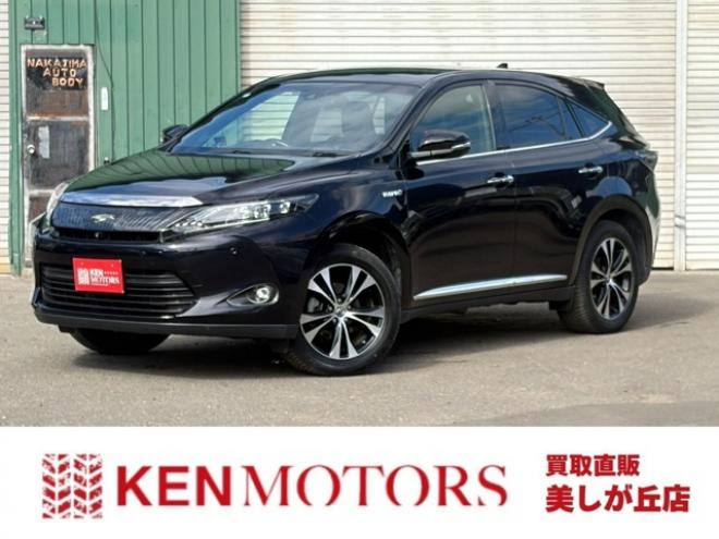 ハリアー2.5 ハイブリッド E-Four プレミアム アドバンストパッケージ スタイルモーヴ 4WD　ハーフレザーシート　全方位モニター　パワーバックドア　シートヒーター 2500