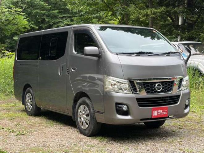 キャラバンNV350 2.5 プレミアムGX ロングボディ ディーゼルターボ 4WD　本州仕入　社外ナビ　バックカメラ　地デジ　エンジンスターター　ベットキット　ETC 2500