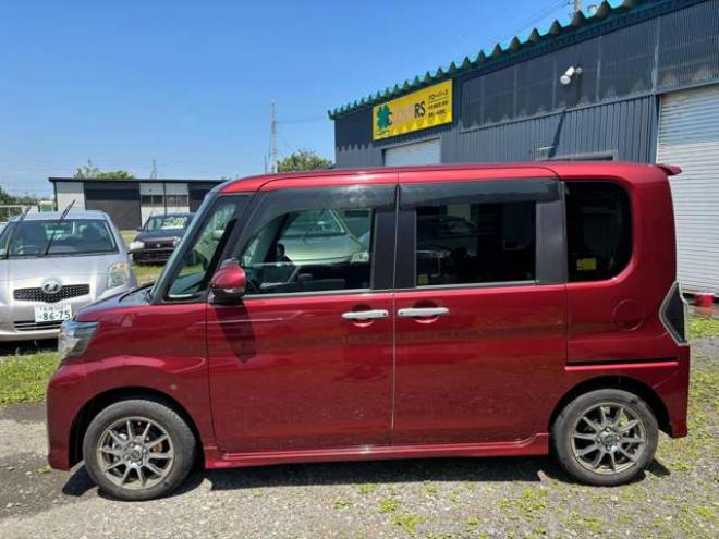 タントカスタム RS SAIII 4WD　車検R10年5月 夏冬タイヤ付 　ターボ ナビ TV 両側パワースライドドア ドライブレコーダー 660