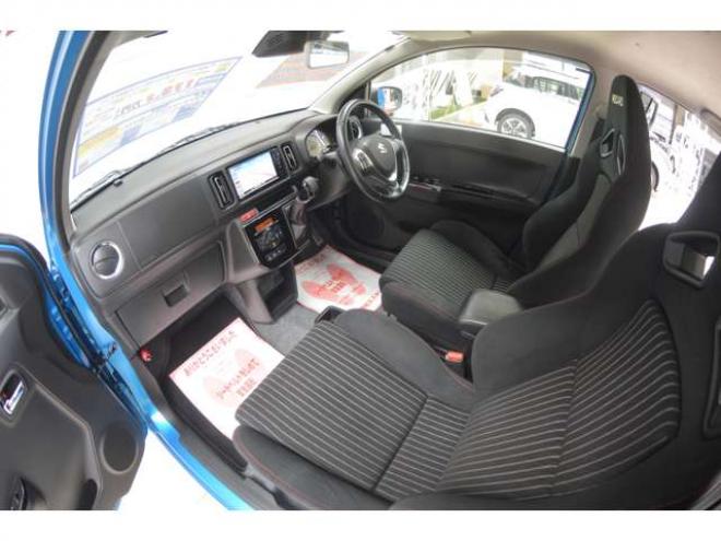 アルトワークス 660 オートギヤシフト 4WD　ワンオーナー車4WDターボオートギアシフトセーフティサポート搭載車アイドリングストップ横滑り防止装置ハイビームアシストLEDライトRECAROシート純正ナビTVビルトインETCパドルシフト 660