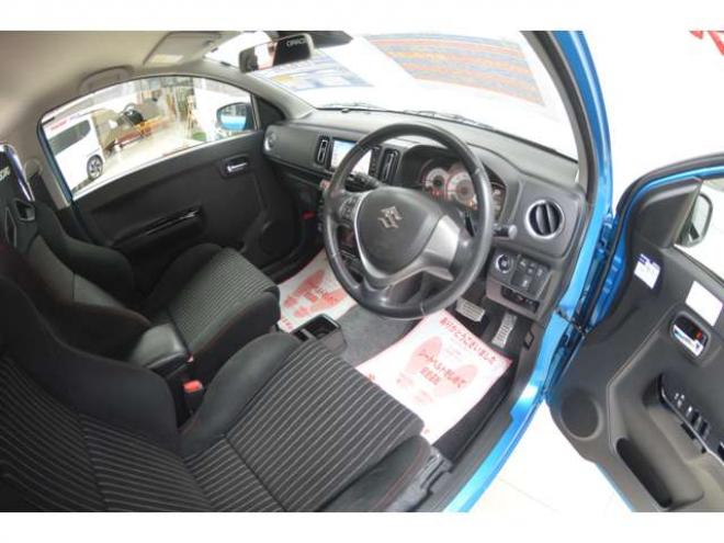 アルトワークス 660 オートギヤシフト 4WD　ワンオーナー車4WDターボオートギアシフトセーフティサポート搭載車アイドリングストップ横滑り防止装置ハイビームアシストLEDライトRECAROシート純正ナビTVビルトインETCパドルシフト 660