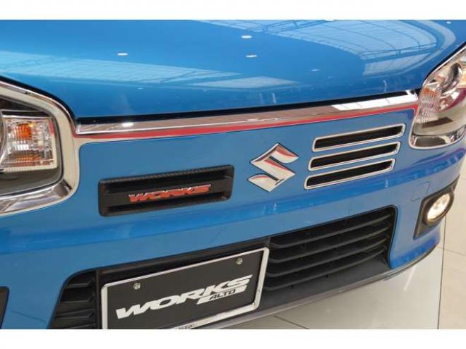 アルトワークス 660 オートギヤシフト 4WD　ワンオーナー車4WDターボオートギアシフトセーフティサポート搭載車アイドリングストップ横滑り防止装置ハイビームアシストLEDライトRECAROシート純正ナビTVビルトインETCパドルシフト 660