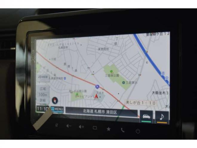 ソリオ1.2 ハイブリッド MZ 4WD　登録済未使用車ハイブリッド4WDスズキコネクト対応通信機装着車ハイブリッド4WDセーフティサポート全方位モニター付9インチナビTVバックカメラアダプティブクルーズコントロール両側オートスライドドアLED 登録済未使用車 1200