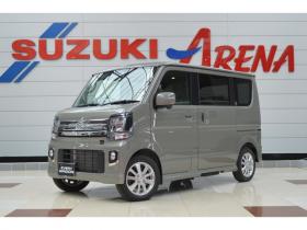 エブリイ　ワゴン PZターボスペシャル 4WD　届出済未使用車4WDターボセーフティサポート搭載アイドリングストップ横滑り防止装置CVTマチック両側オートスライドドアオートステップハイビームアシストLEDライト 登録済未使用車 660