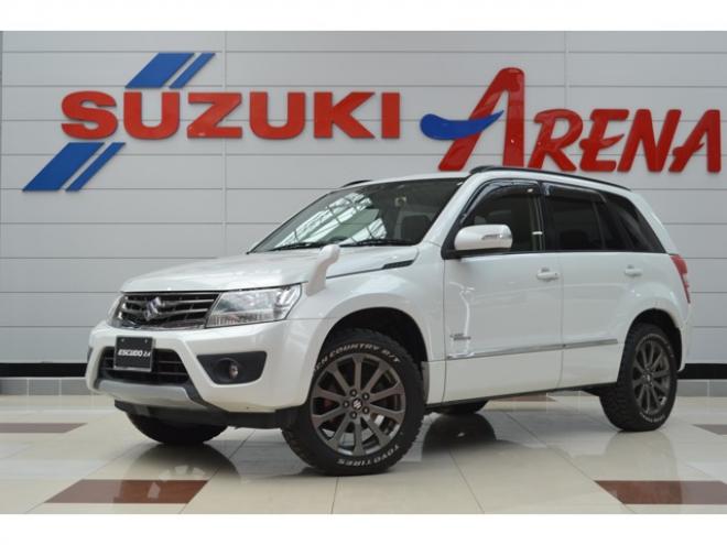 エスクード2.4 ランドブリーズ 4WD　ワンオーナー特別仕様車4WD横滑り防止装置サンルーフ社外ナビTVバックカメラETCドライブレコーダーハーフレザーシートヒーターHIDライトクルーズコントロール 2400