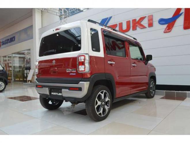 ハスラーJスタイル ターボ 4WD　ワンオーナー車ハイブリット4WDターボセーフティサポート搭載パドルシフSDナビTVトアダプティブクルーズコントロールLEDアイドリングストップ7インチワイドナビTVバックカメラETCドラレコ前後 660