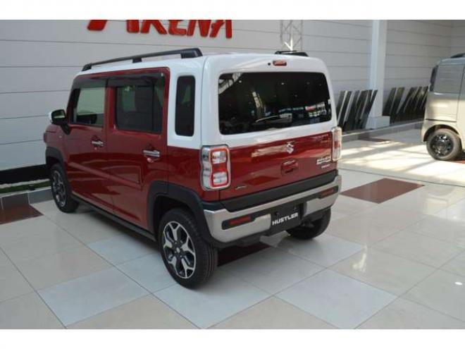 ハスラーJスタイル ターボ 4WD　ワンオーナー車ハイブリット4WDターボセーフティサポート搭載パドルシフSDナビTVトアダプティブクルーズコントロールLEDアイドリングストップ7インチワイドナビTVバックカメラETCドラレコ前後 660