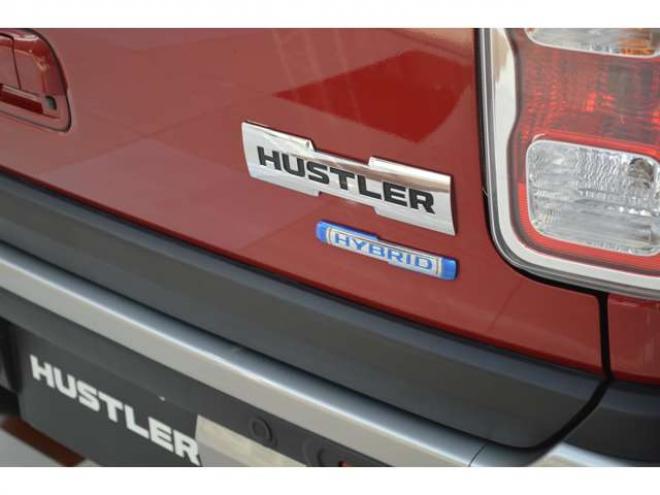ハスラーJスタイル ターボ 4WD　ワンオーナー車ハイブリット4WDターボセーフティサポート搭載パドルシフSDナビTVトアダプティブクルーズコントロールLEDアイドリングストップ7インチワイドナビTVバックカメラETCドラレコ前後 660