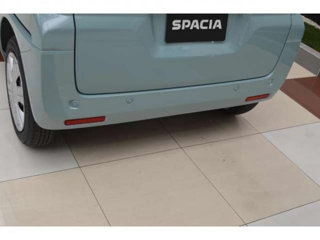 スペーシアハイブリッド X 4WD　ハイブリッド4WD全方位モニタ-ナビTVバックカメラスズキコネクト対応通信機装着車セーフティサポート搭載アイドリングストップ横滑り防止装置ハイビームアシストLEDライト両側オートスライドドアパーキングセンサー 登録済未使用車 660
