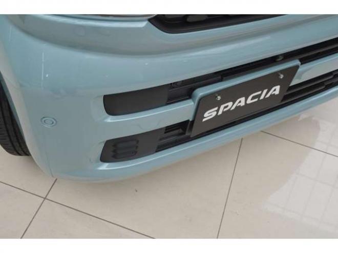 スペーシアハイブリッド X 4WD　ハイブリッド4WD全方位モニタ-ナビTVバックカメラスズキコネクト対応通信機装着車セーフティサポート搭載アイドリングストップ横滑り防止装置ハイビームアシストLEDライト両側オートスライドドアパーキングセンサー 登録済未使用車 660
