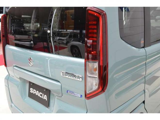 スペーシアハイブリッド X 4WD　ハイブリッド4WD全方位モニタ-ナビTVバックカメラスズキコネクト対応通信機装着車セーフティサポート搭載アイドリングストップ横滑り防止装置ハイビームアシストLEDライト両側オートスライドドアパーキングセンサー 登録済未使用車 660