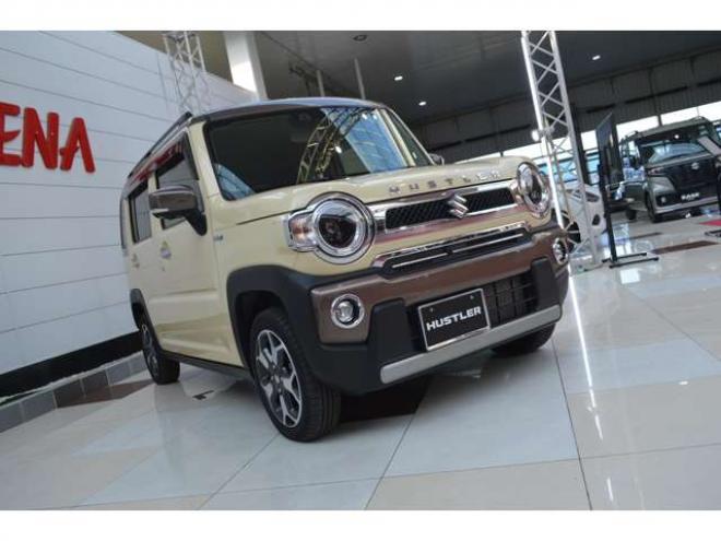 ハスラーJスタイルII 4WD　ワンオーナー車ハイブリッド4WD特別仕様セーフティサポート搭載アイドリングストップ全方位モニター付9インチナビTVバックカメラアダプティブクルーズコントロールドライブレコーダー 660