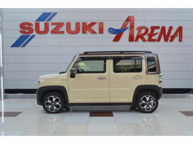 ハスラーJスタイルII 4WD　ワンオーナー車ハイブリッド4WD特別仕様セーフティサポート搭載アイドリングストップ全方位モニター付9インチナビTVバックカメラアダプティブクルーズコントロールドライブレコーダー 660