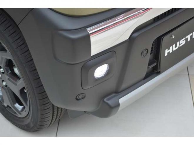 ハスラータフワイルド 4WD　届出済未使用車ハイブリッド4WDセーフティサポート搭載スズキコネクト対応通信機装着車アダプティブクルーズコントロール全方位モニター付9インチナビTVバックカメラハイビームアシストLEDライト 登録済未使用車 660
