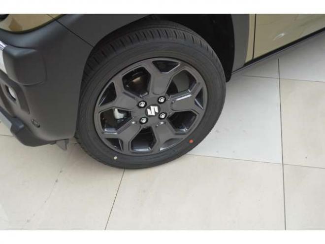 ハスラータフワイルド 4WD　届出済未使用車ハイブリッド4WDセーフティサポート搭載スズキコネクト対応通信機装着車アダプティブクルーズコントロール全方位モニター付9インチナビTVバックカメラハイビームアシストLEDライト 登録済未使用車 660