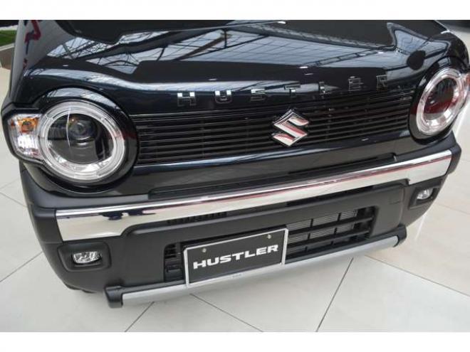ハスラータフワイルド 4WD　ワンオーナー特別仕様車ハイブリッド4WDセーフティサポート搭載アイドリングストップデュアルカメラブレーキサポート後退時ブレーキサポート横滑り防止装置ハイビームアシストLEDアダプティブクルーズコントロール 登録済未使用車 660