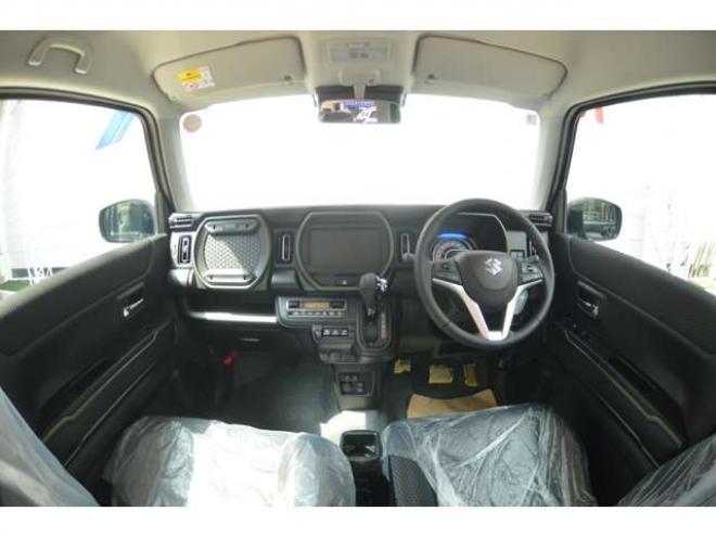 ハスラータフワイルド 4WD　ワンオーナー特別仕様車ハイブリッド4WDセーフティサポート搭載アイドリングストップデュアルカメラブレーキサポート後退時ブレーキサポート横滑り防止装置ハイビームアシストLEDアダプティブクルーズコントロール 登録済未使用車 660