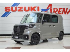 スペーシアベース　XF 4WD　届出済未使用車4WDセーフティサポート搭載デュアルセンサーブレーキサポート後退時ブレーキサポート横滑り防止装置アダプティブクルーズコントロールLEDライト右側オートスライドドア 登録済未使用車 660