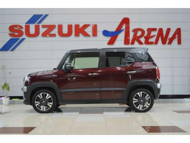 クロスビー1.0 ハイブリッド MZ 4WD　レンタアップ車ハイブリット4WDターボパドルシフトセーフティサポート搭載アダプティブクルーズコントロール横滑り防止装置アイドリングストップハイビームアシストLEDライトSDナビTVバックカメラETC 1000