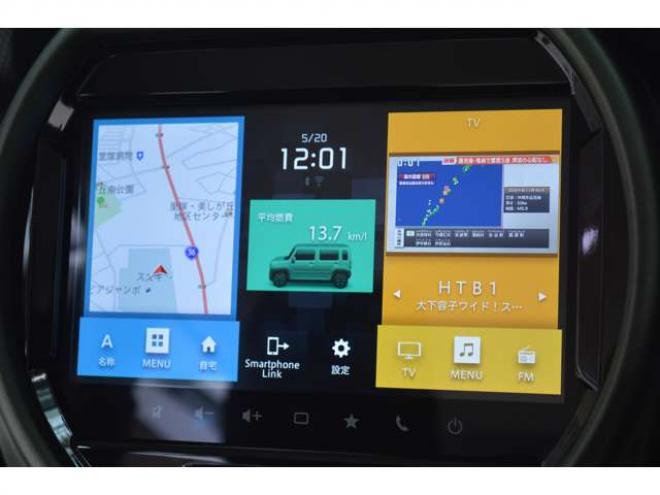 ハスラータフワイルド 4WD　ワンオーナーハイブリッド4WDスズキコネクト対応通信機装着車セーフティサポート搭載アダプティブクルーズコントロール全方位モニター付9インチナビTVバックカメラパドルシフトハイビームアシストLEDライト 660